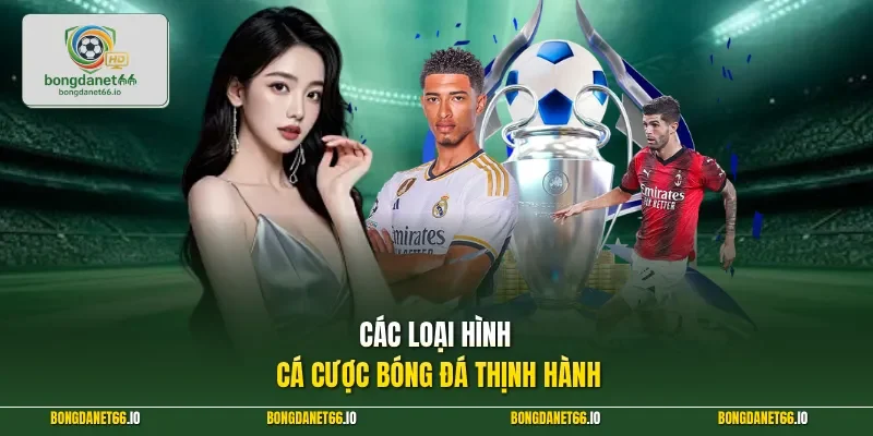 Các loại hình cá cược bóng đá thịnh hành