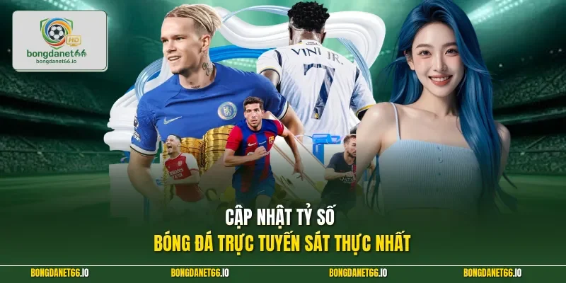 Cập nhật tỷ số bóng đá trực tuyến sát thực nhất