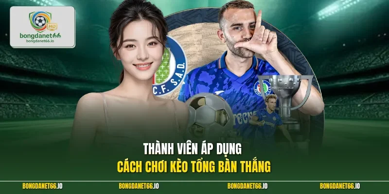 Thành viên áp dụng cách chơi kèo tổng bàn thắng