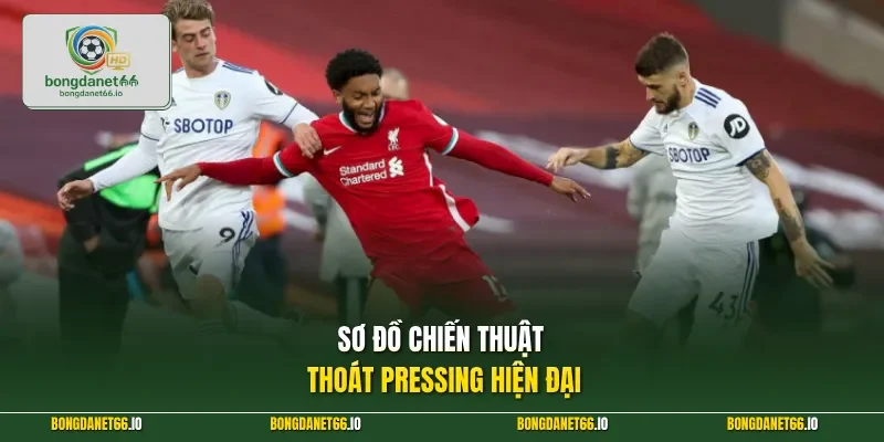 Sơ đồ chiến thuật thoát pressing hiện đại